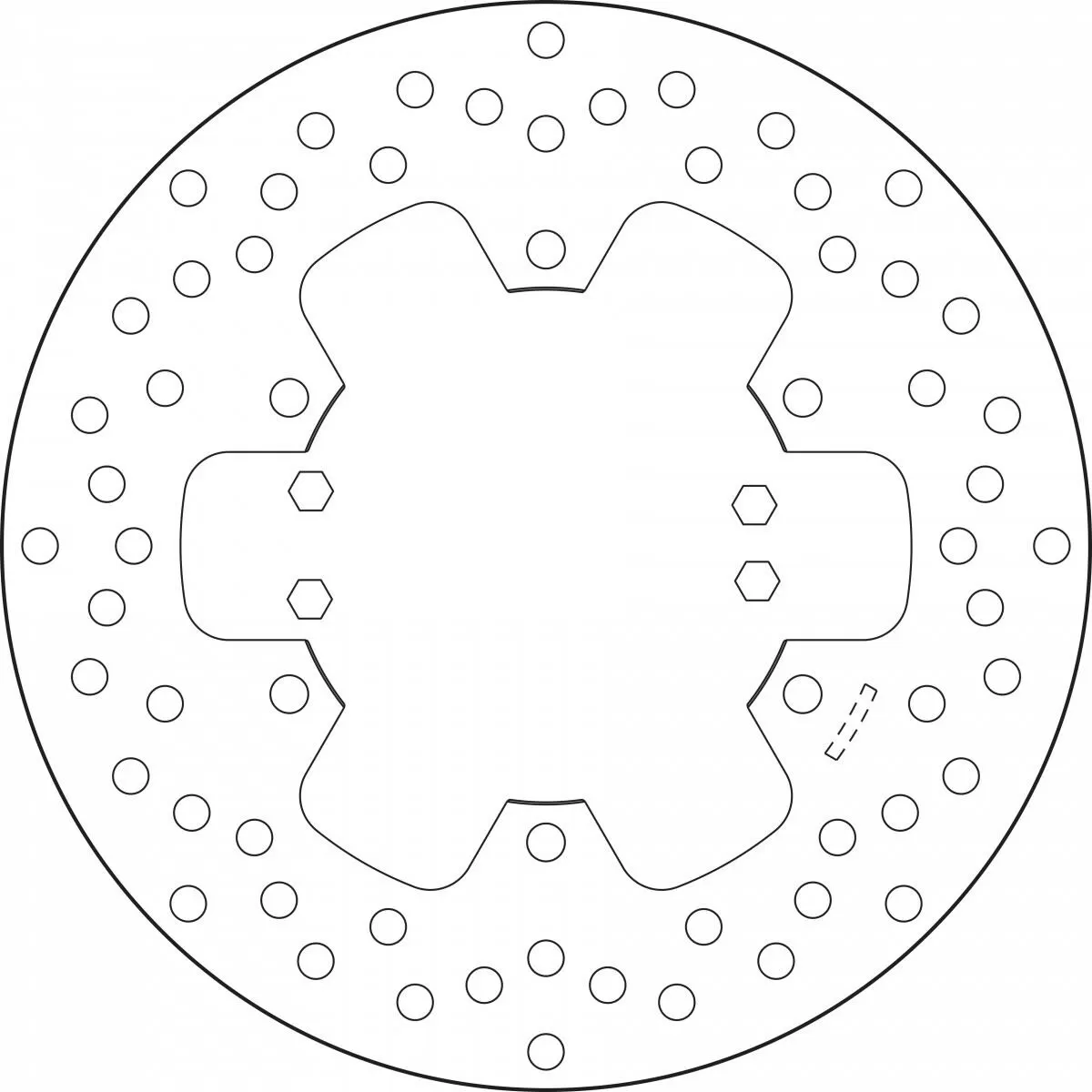 Brembo Brake Disc 68B407H8