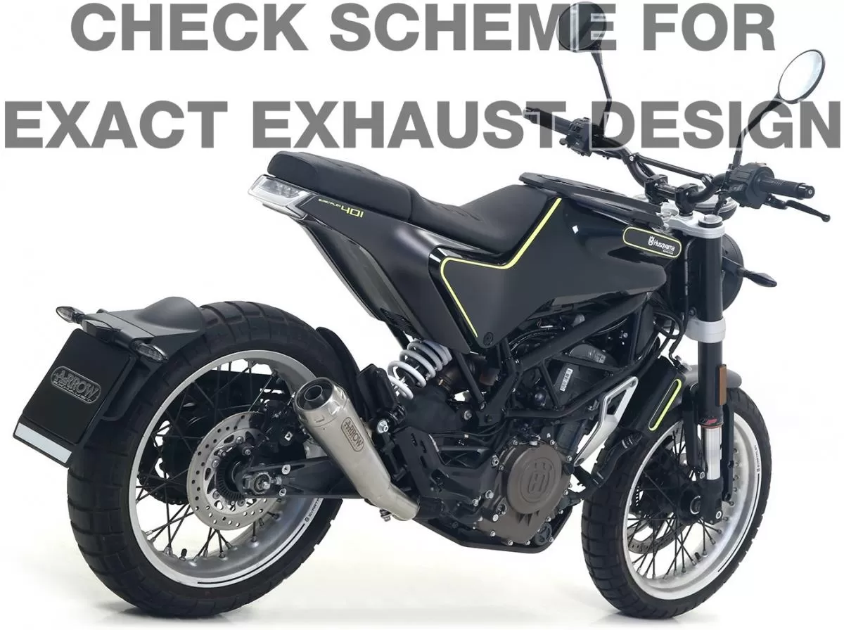 Arrow Exhaust Road 71905PRN Pro-Race EEC