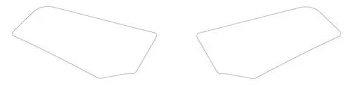 KTM Tank decal set 125/390 Duke (17-)