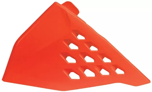 Rtech Vented Left Air Box Side Panel Neon Orange KTM SX 125-150