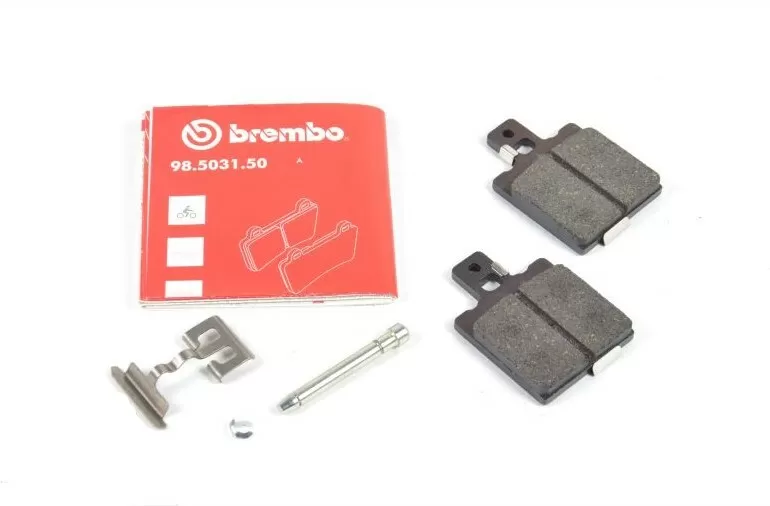 Rear brake pads set