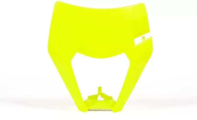 Rtech Headlight Mask Neon Yellow for KTM