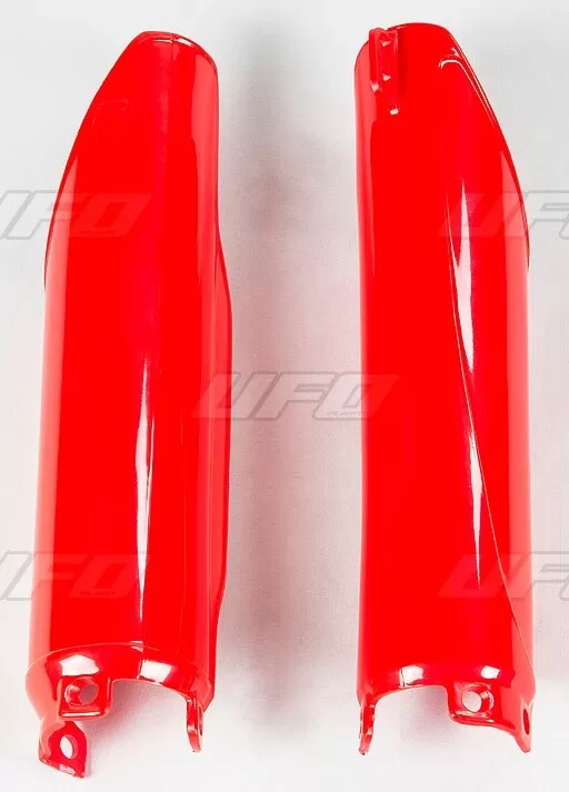UFO Fork Slider Protectors Honda Red