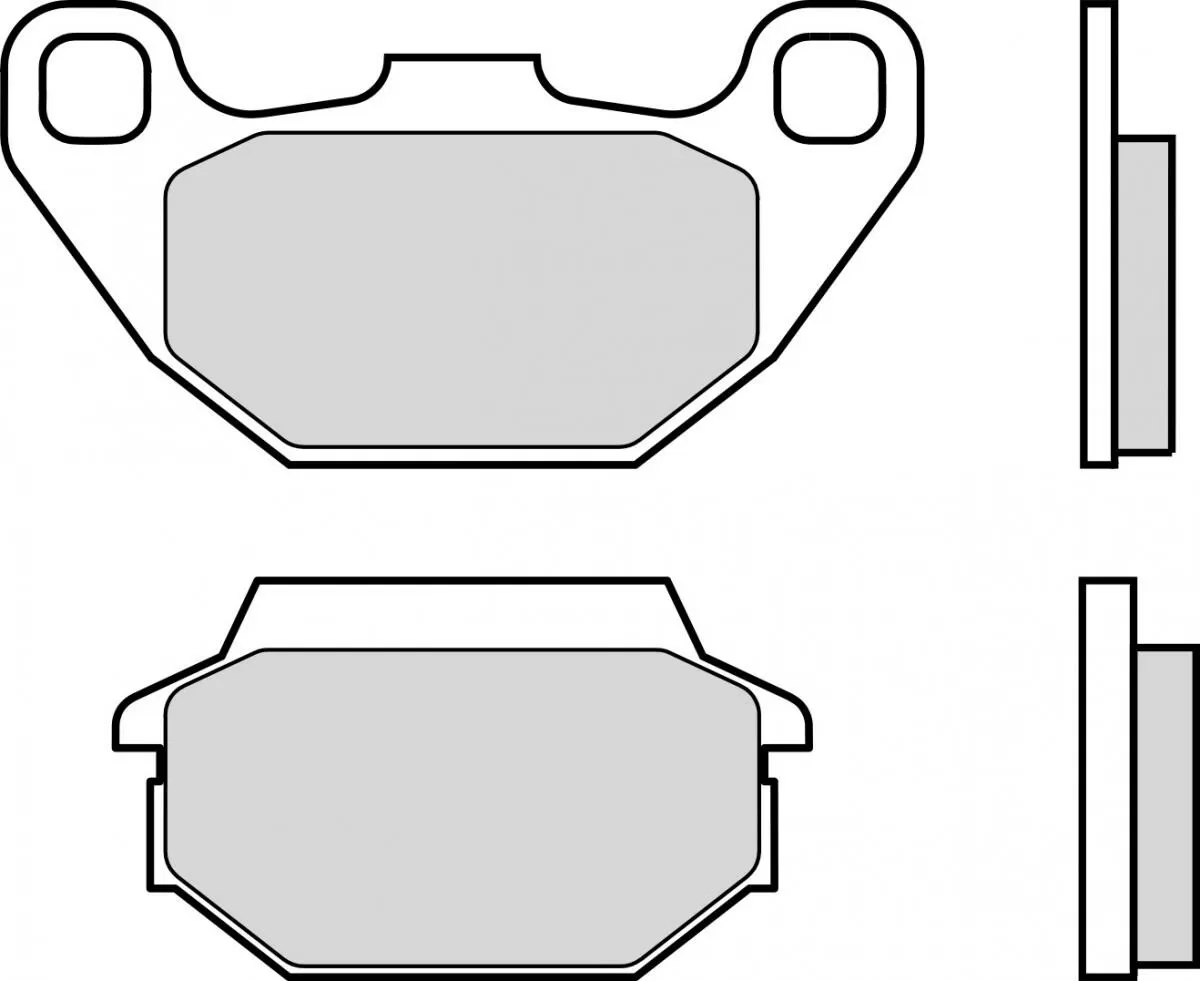 Brembo 07022XS Brake Pads Sinter Scooter 