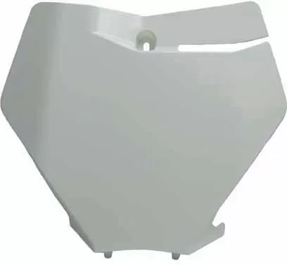 Rtech Front Number Plate KTM SX 125-150 2019 White