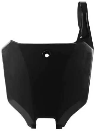 Rtech Front Number Plate Black Honda CRF-R/CRF-RWE 450 '21