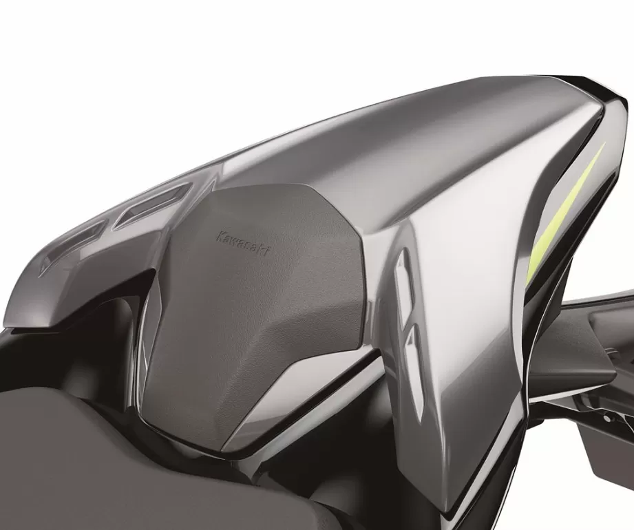 Kawasaki Buddyseat Cover Metallic Phantom Silver (GU)