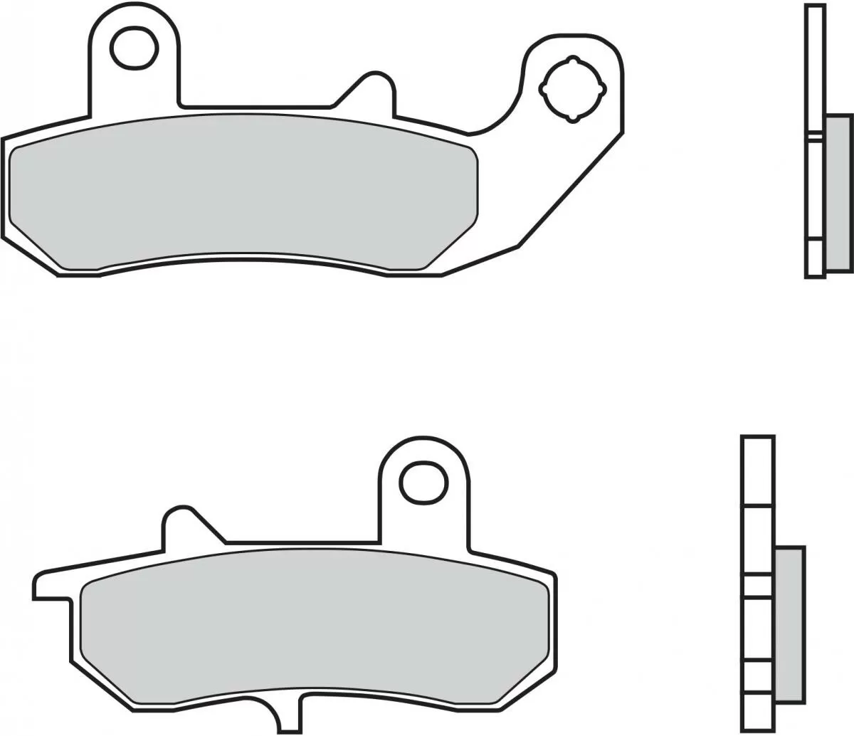 Brembo 07SU17TT Brake Pads Organic Off Road 