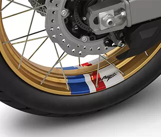 Honda Adventure Sports Wheel Sticker Set Tricolor
