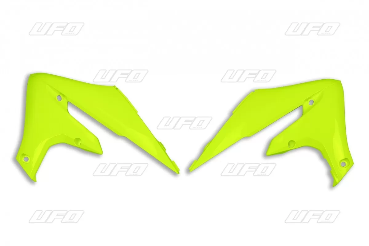 UFO Radiator Covers Yamaha Neon Yellow