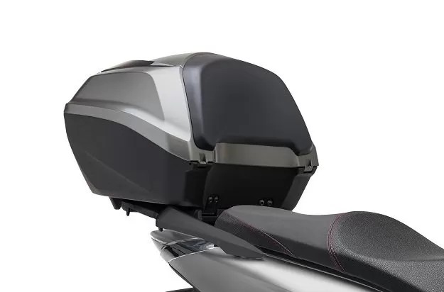 Honda 35l Smart Top Box - Mat Lucent Silver Metallic