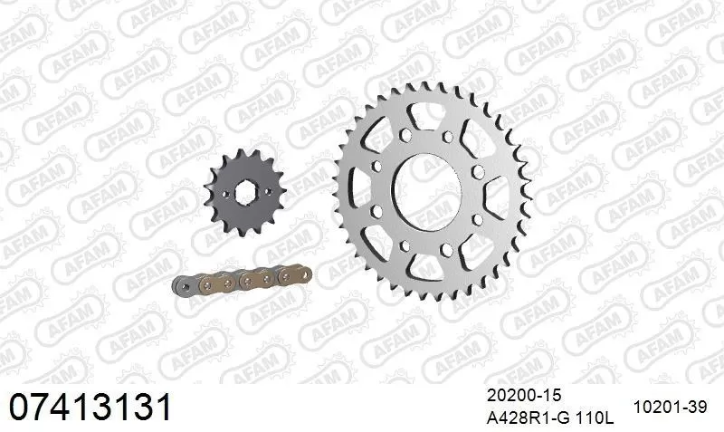 AFAM Chainset - Steel