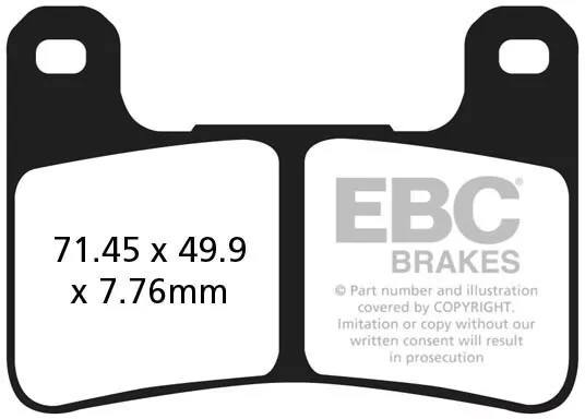 EBC Extreme Pro HH Brake Pads EPFA379HH