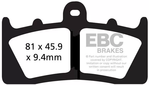 EBC HH Sintered Brake Pads FA613HH