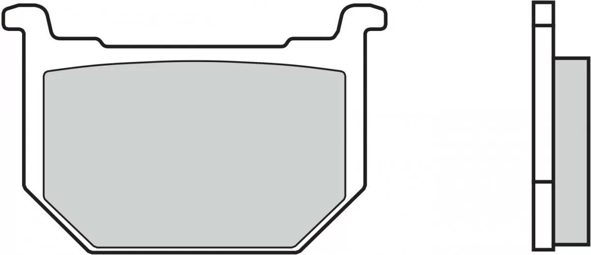Brembo 07SU0312 Brake Pads Organic Genuine Street 