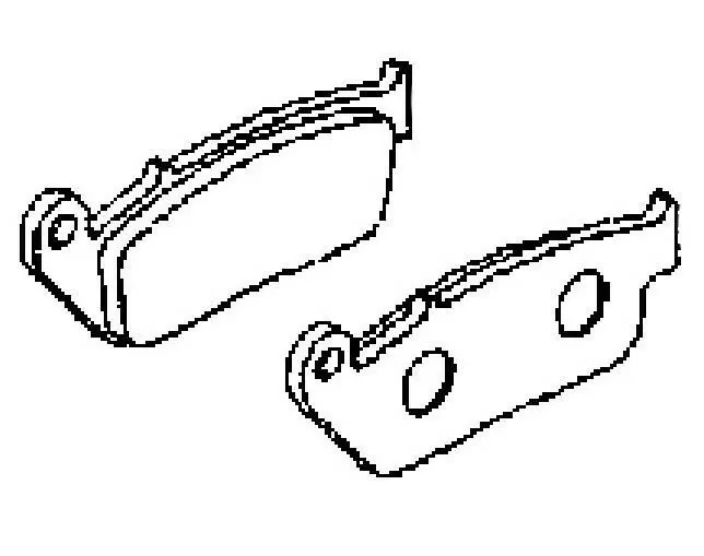Kawasaki PAD-ASSY-BRAKE SC300BEF