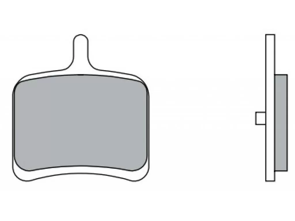 Brembo 07HD08SP Brake Pads Sinter Street 