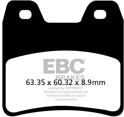 EBC HH Sintered Sportbike Brake Pads FA348HH