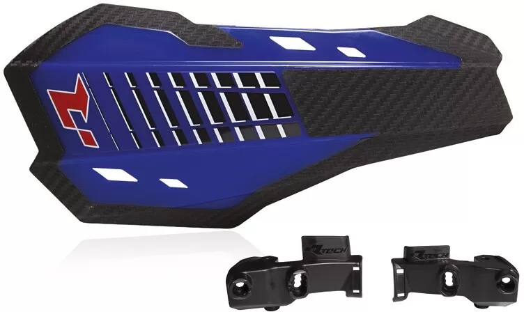 Rtech HP2 Handguards with Braktec Mounting Kit Blue