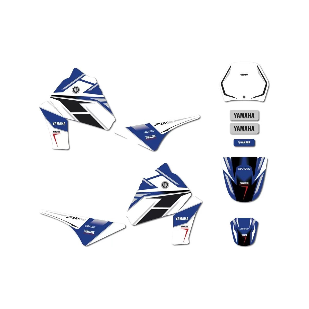 Yamaha Decal Kit PW80