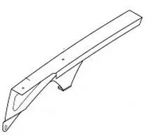 KTM CHAIN PROTECTOR LARGE '97 58307060150