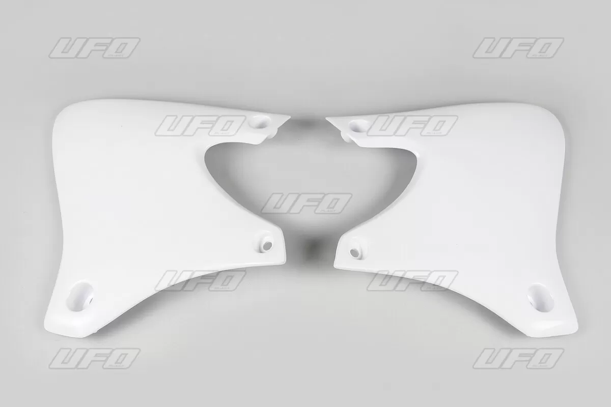 UFO Radiator Covers White Yamaha YZ/WR400 98-99
