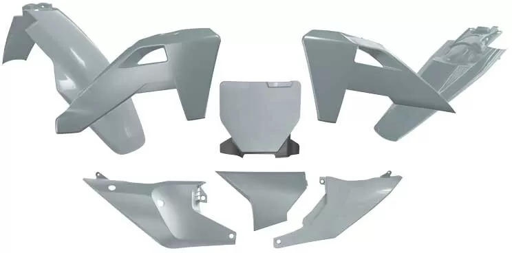 Rtech Plastic Kit 6 Pcs Husqvarna TC/FC Quantum Grey