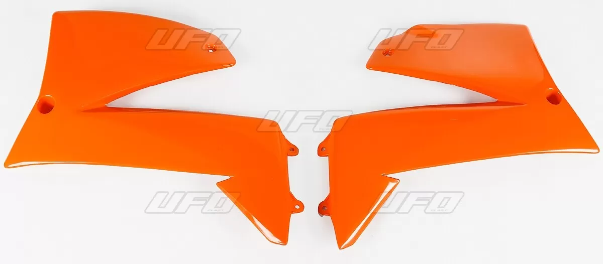 UFO Radiator Covers KTM 660 SMC / 640 LC-4 SM Orange