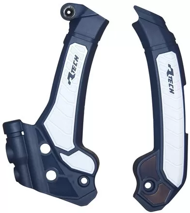 Rtech Plastic Frame Protectors Bi-material Blue/White