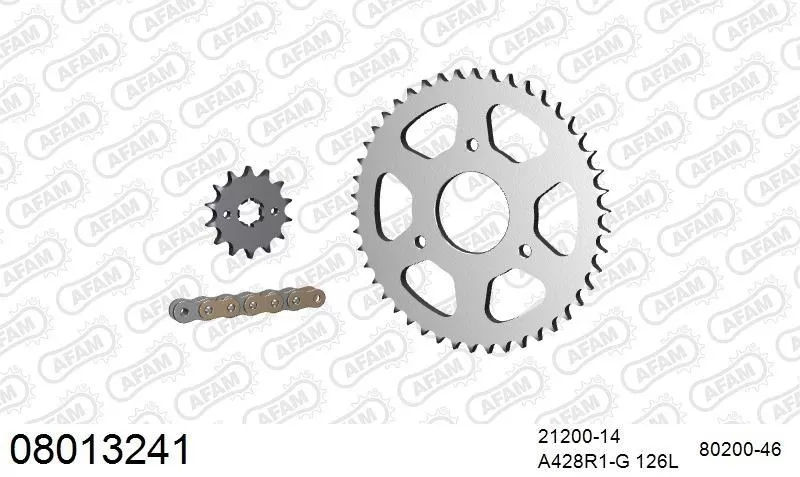 AFAM Chainset - Steel