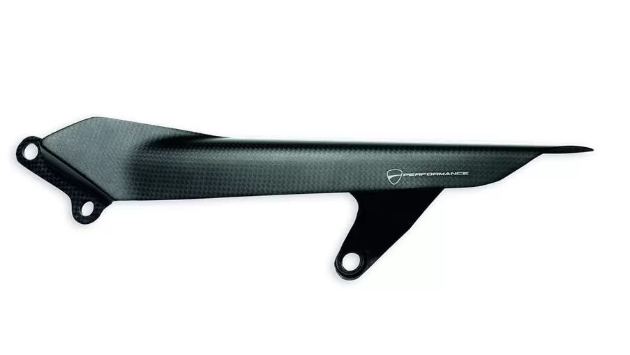 Matt Carbon Chain Splash Guard