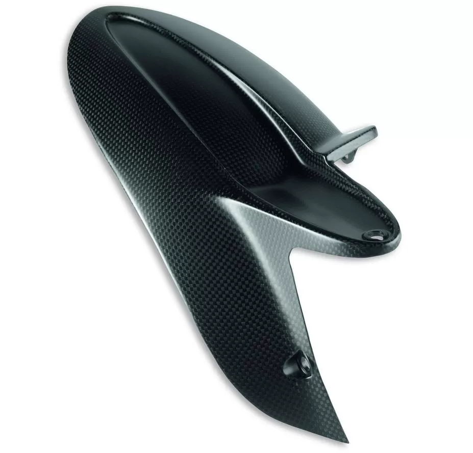 Ducati CARBON REAR MUDGUARD MATTE FINISH - HYM 96980211A