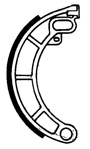 Ferodo FSB887 Brake Shoes 