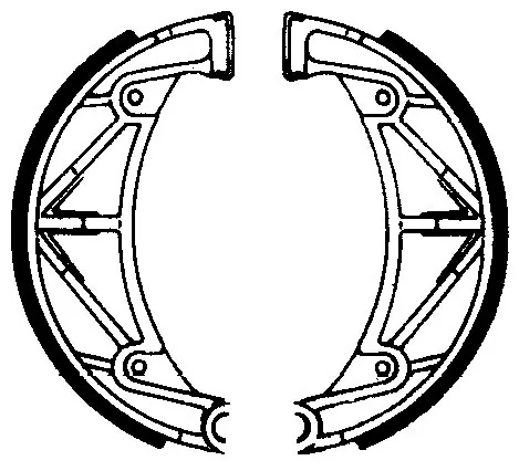 Ferodo FSB851 Brake Shoes 