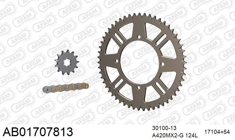 AFAM Chainset - Aluminium AB