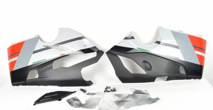 Ducati Set Of Racing Exhaust Lower Fairings V4 97180653AC