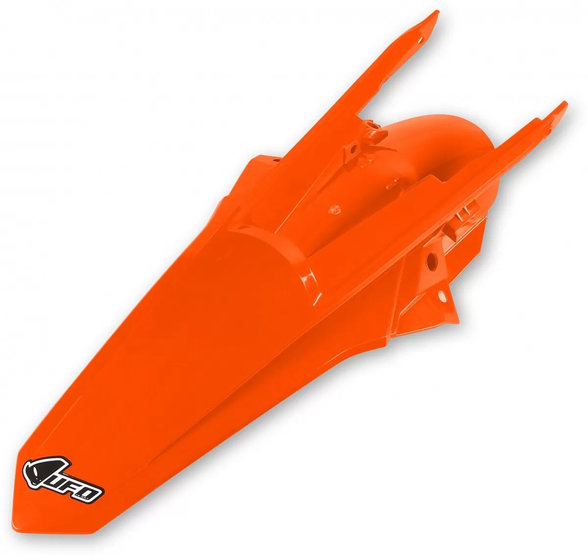 UFO Rear Fender with Pins KTM EXC-F 17-19 Neon Orange