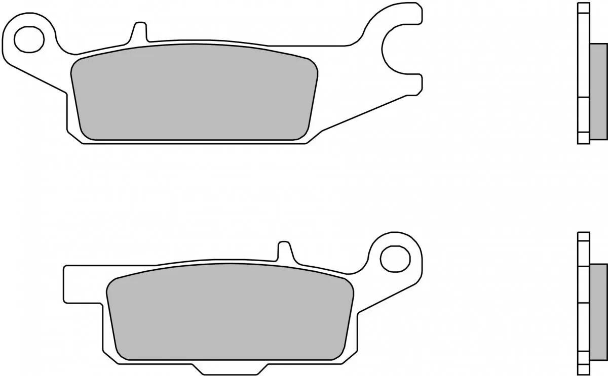 Brembo 07YA49SX Brake Pads Sinter Off Road Racing 
