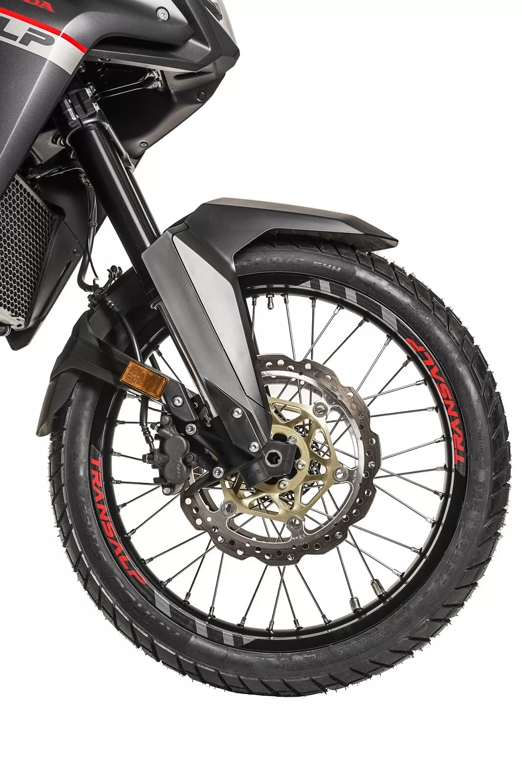 Honda Wheel Stripe Mat Iridium Gray Metallic