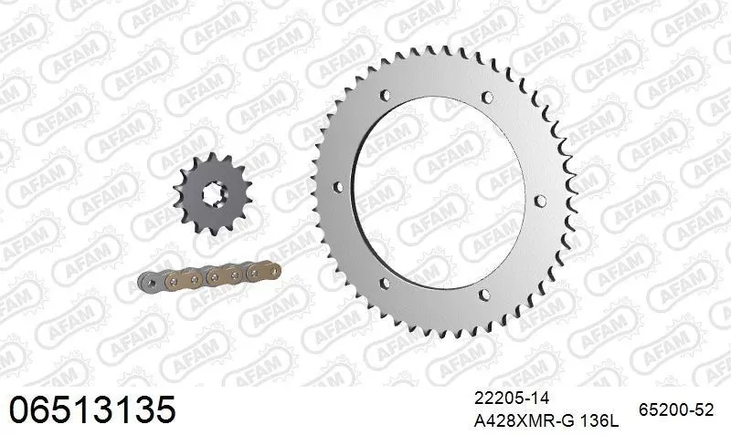AFAM Chainset - Steel