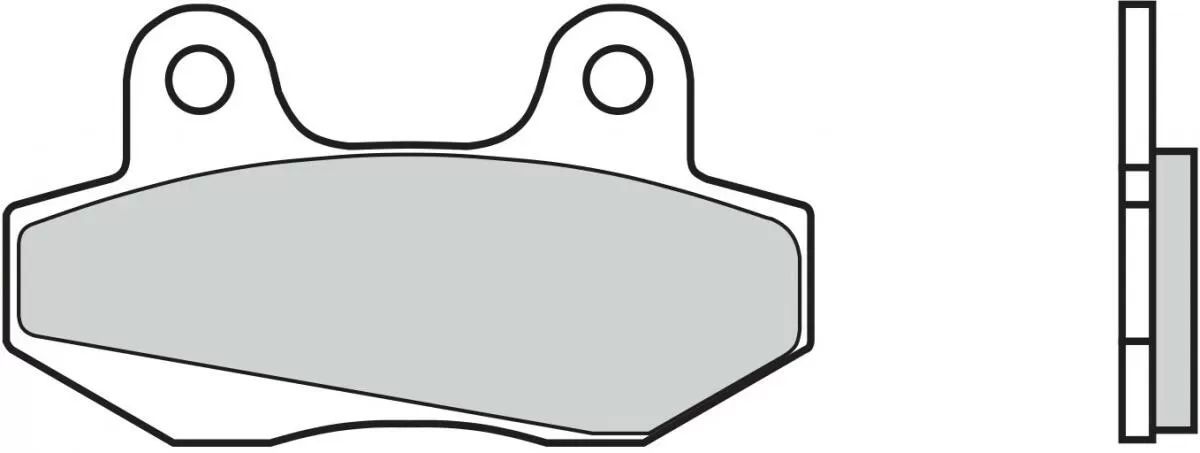 Brembo 07027CC Brake Pads Organic Scooter 