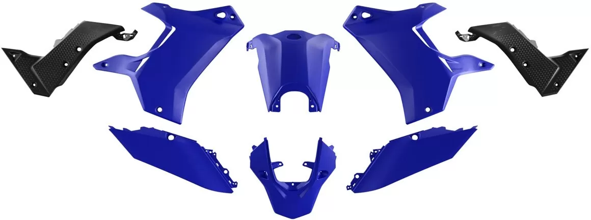 Rtech Plastic Kit Yamaha T7 w/o Front Fender Blue/Black