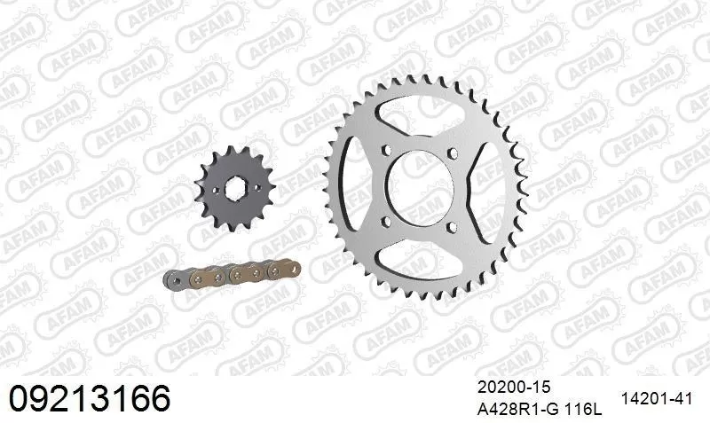 AFAM Chainset - Steel