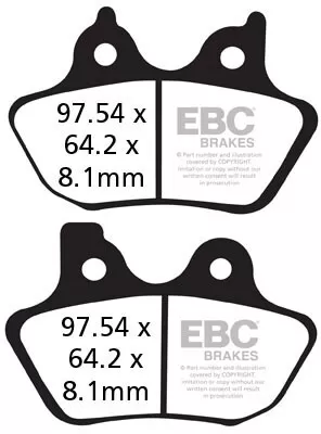 EBC Extreme Pro HH Brake Pads EPFA400HH