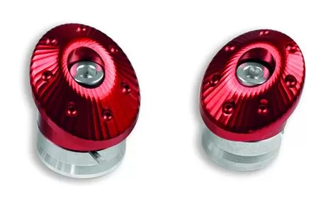 Ducati RED CNC FRAME PLUG KIT SS 97380811A