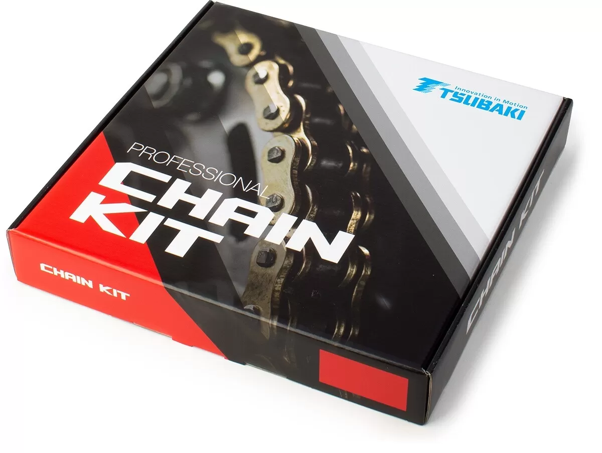 Tsubaki Chain Kit 530 RQ2 112 Links G&G with Sprockets