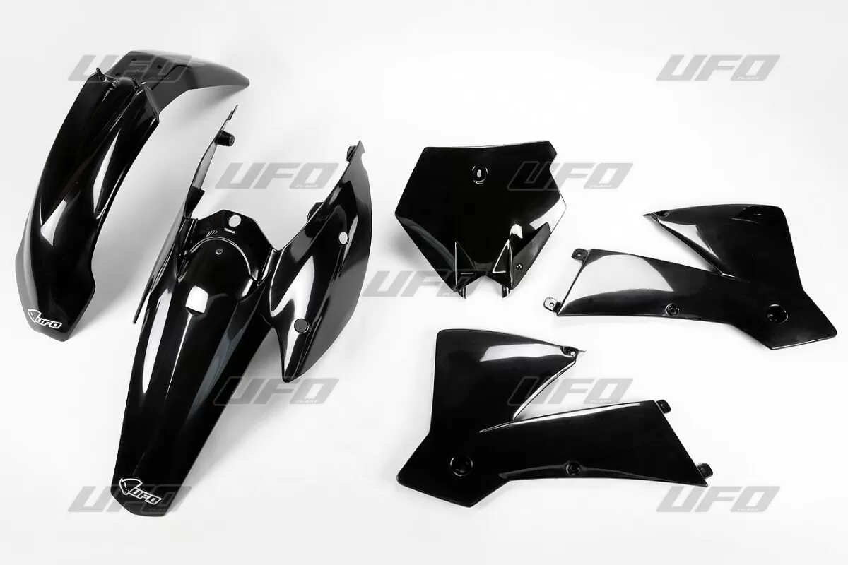 UFO Plastic Kit Black for KTM