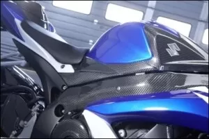 Suzuki Carbon look frame decoration GSX-R 600/750