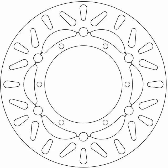 Ferodo FMD0163RF Floating Brake Disc / Steel Carrier