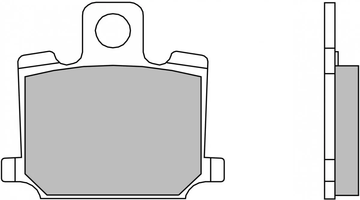 Brembo 07YA0609 Brake Pads Organic Genuine Street 